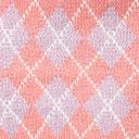 Pink & Purple Argyle Mini Skirt