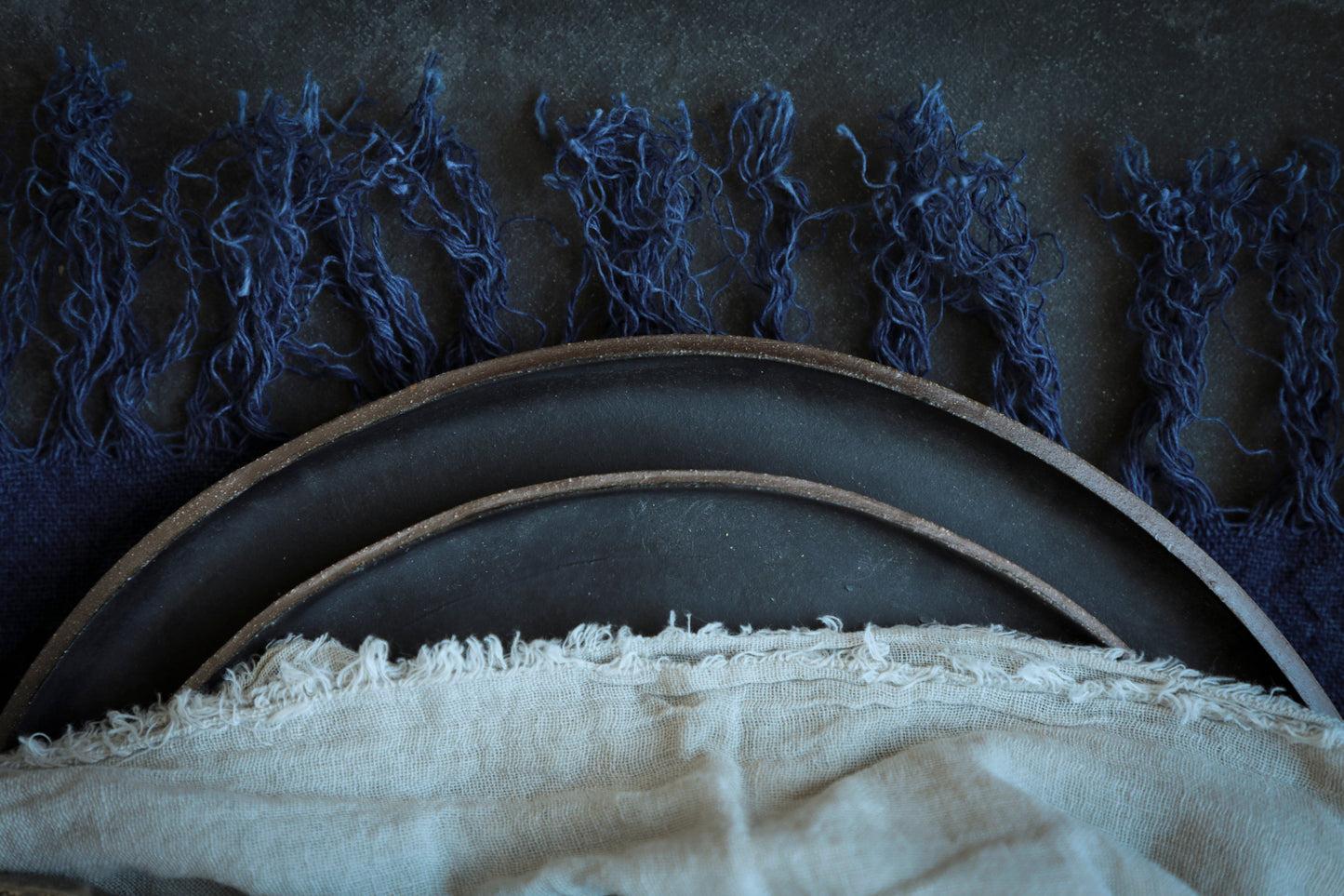 PRICED TO GO!! Set of 6 / Organic Cotton Hand-loomed Placemats/Picnic Mat