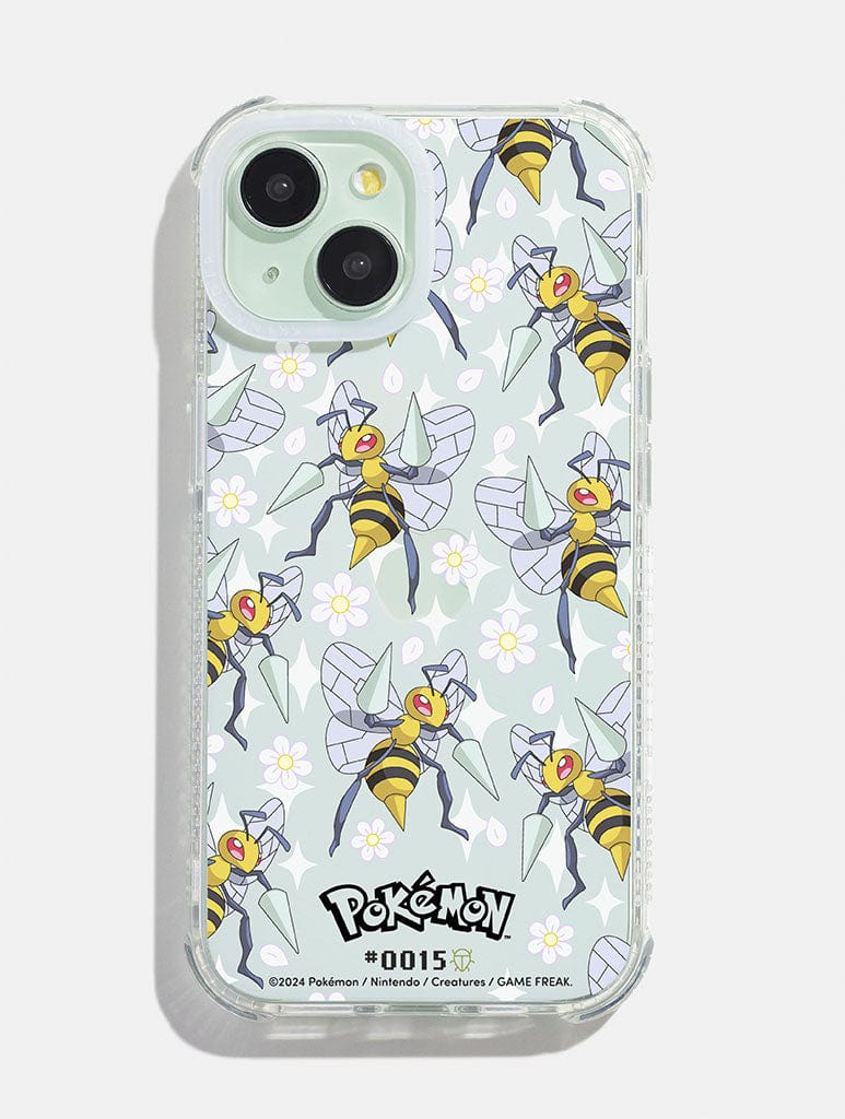 Pokemon #0015 Beedrill Shock iPhone Case