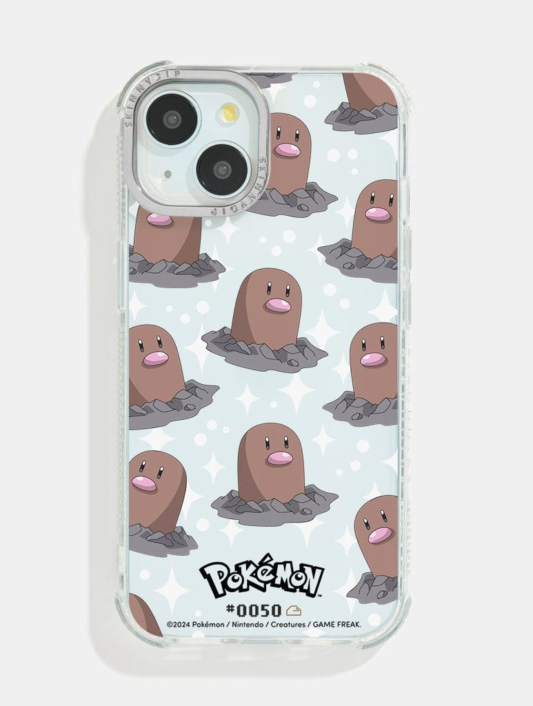 Pokemon #0050 Diglett Shock Phone Case