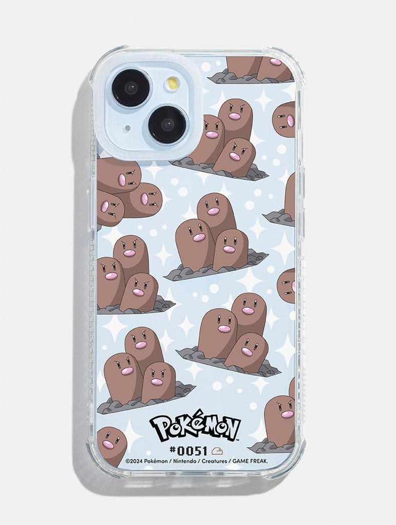 Pokemon #0051 Dugtrio Shock iPhone Case