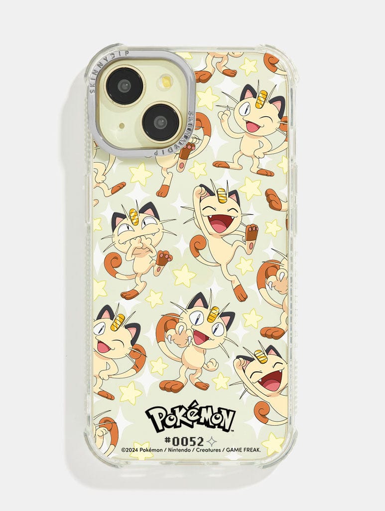 Pokemon #0052 Meowth Shock iPhone Case
