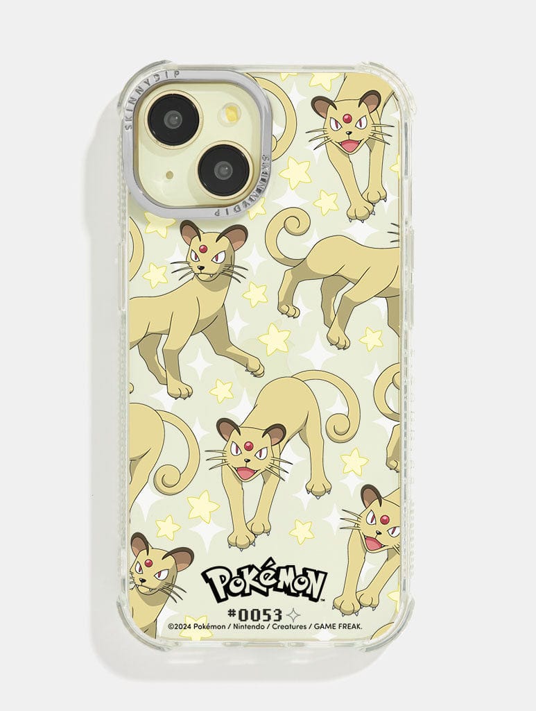 Pokemon #0053 Persian Shock iPhone Case