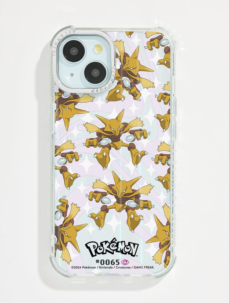 Pokemon #0065 Alakazam Shock iPhone Case
