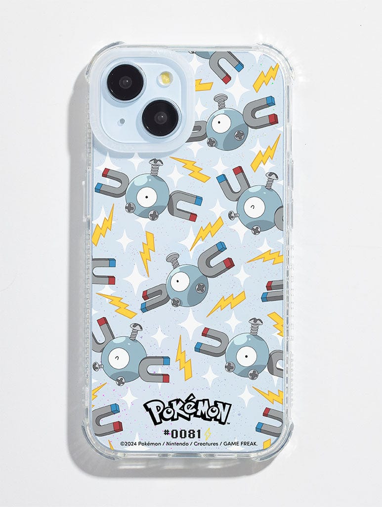 Pokemon #0081 Magnemite Shock iPhone Case