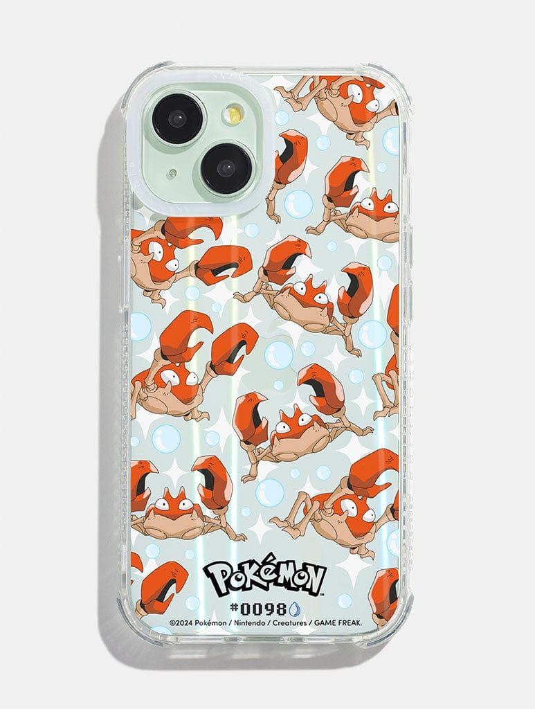 Pokemon #0098 Krabby Shock iPhone Case