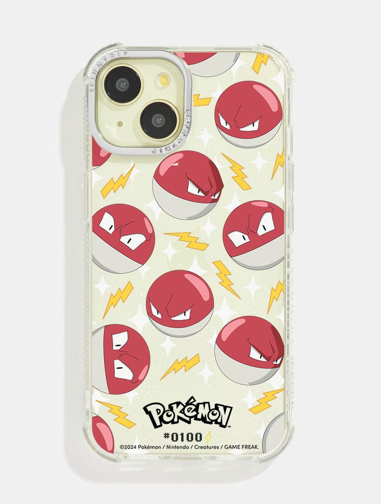Pokemon #0100 Voltorb Shock iPhone Case