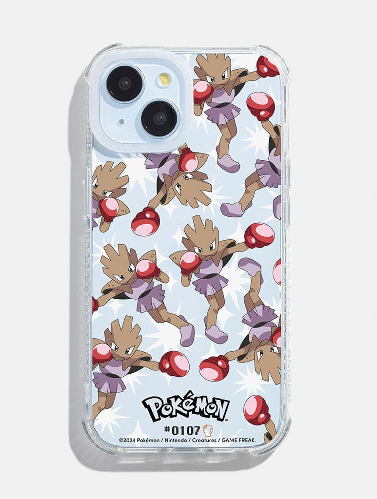 Pokemon #0107 Hitmonchan Shock iPhone Case