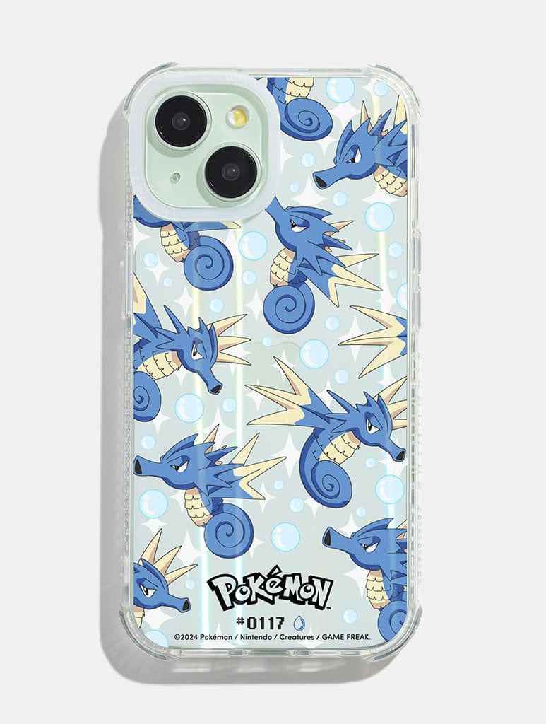 Pokemon #0117 Seadra Shock iPhone Case