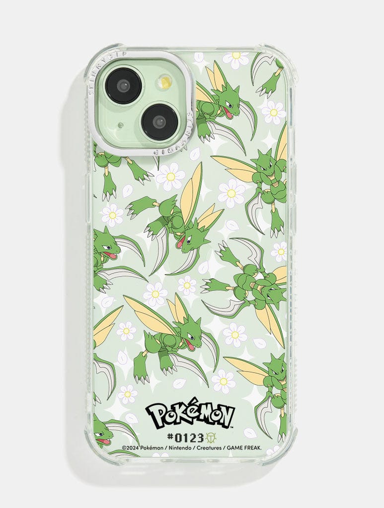 Pokemon #0123 Scyther Shock iPhone Case