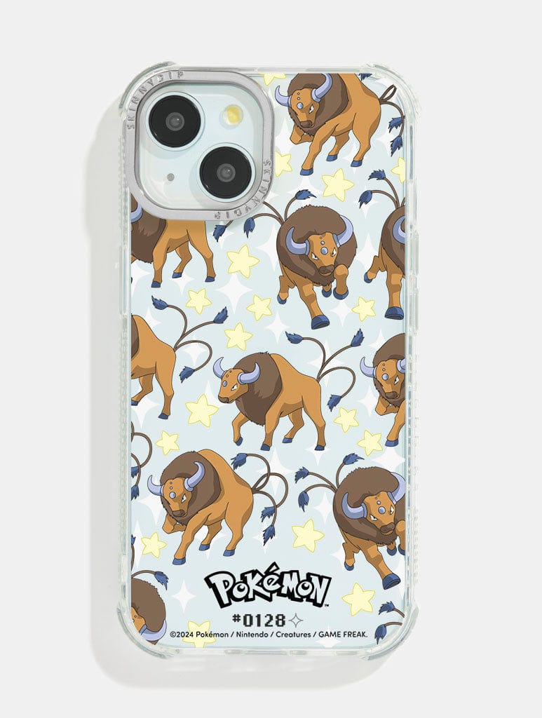 Pokemon #0128 Tauros Shock iPhone Case
