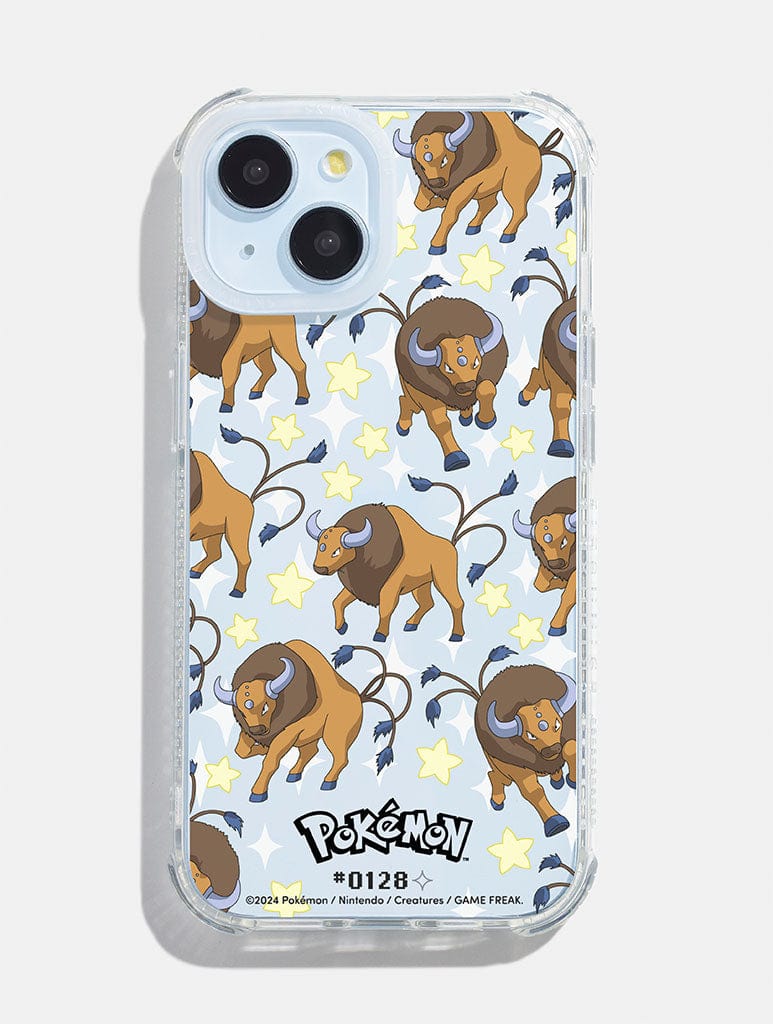 Pokemon #0128 Tauros Shock iPhone Case