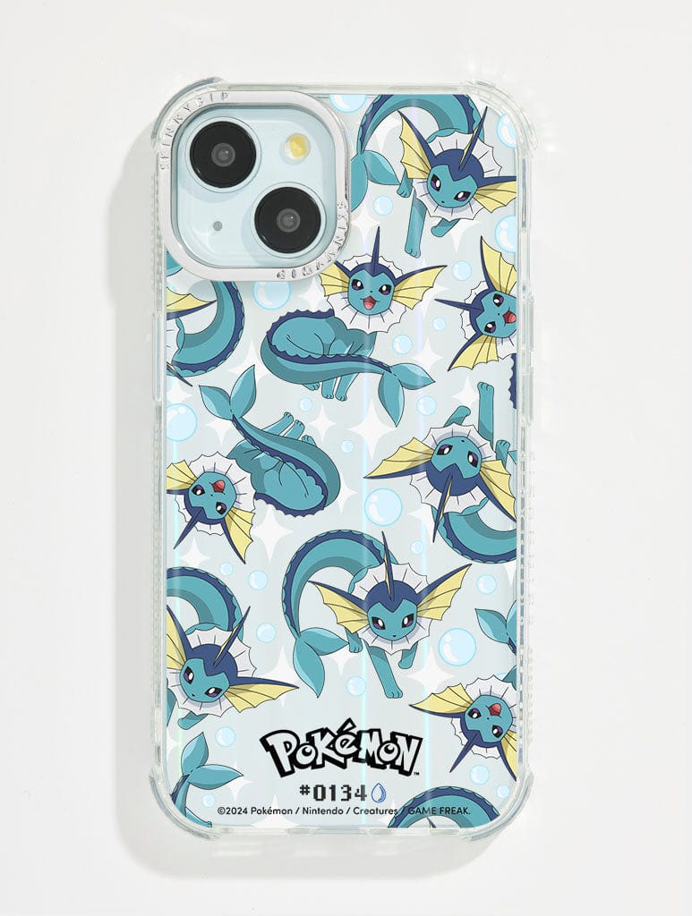 Pokemon #0134 Vaporeon Shock iPhone Case