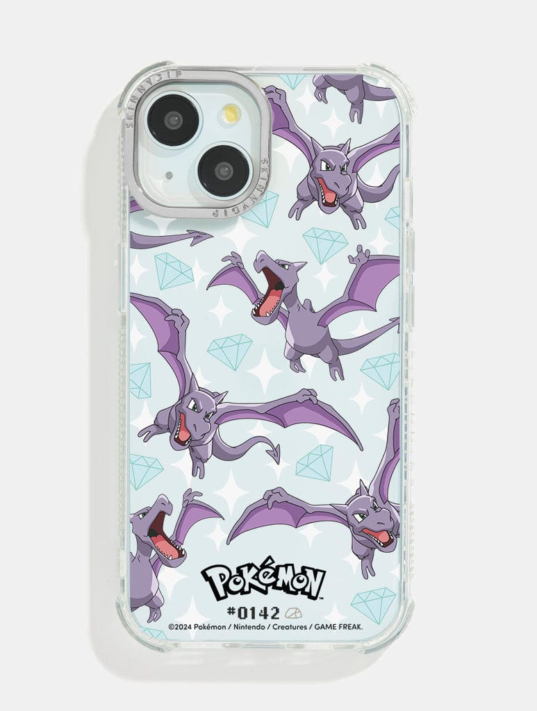 Pokemon #0142 Aerodactyl Shock iPhone Case