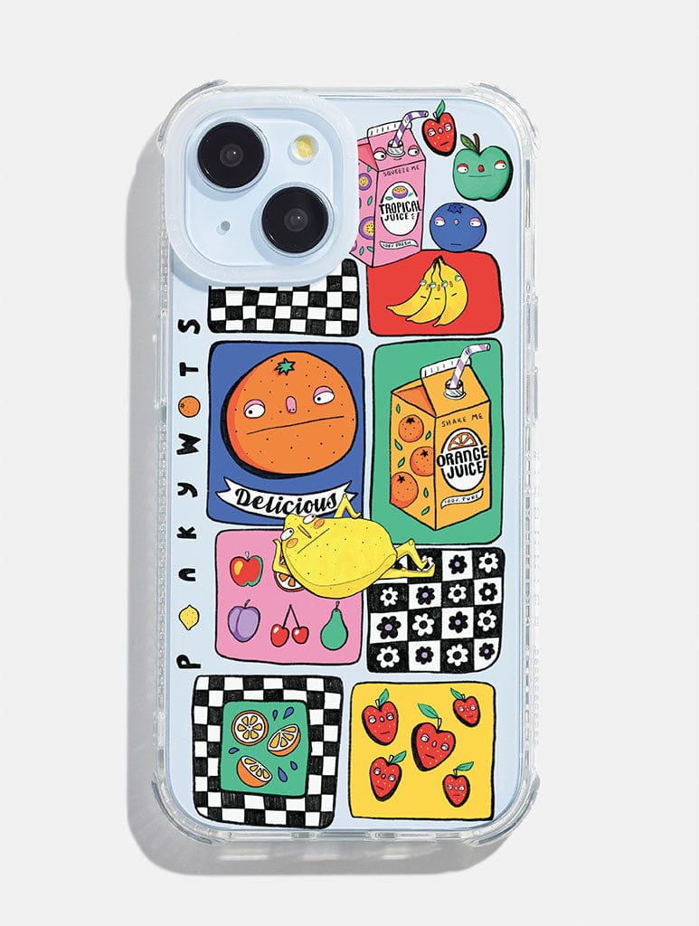 Ponky Wots x Skinnydip Feeling Fruity Shock iPhone Case