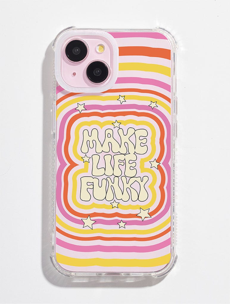 Printed Weird x Skinnydip Make Life Funky Shock iPhone Case
