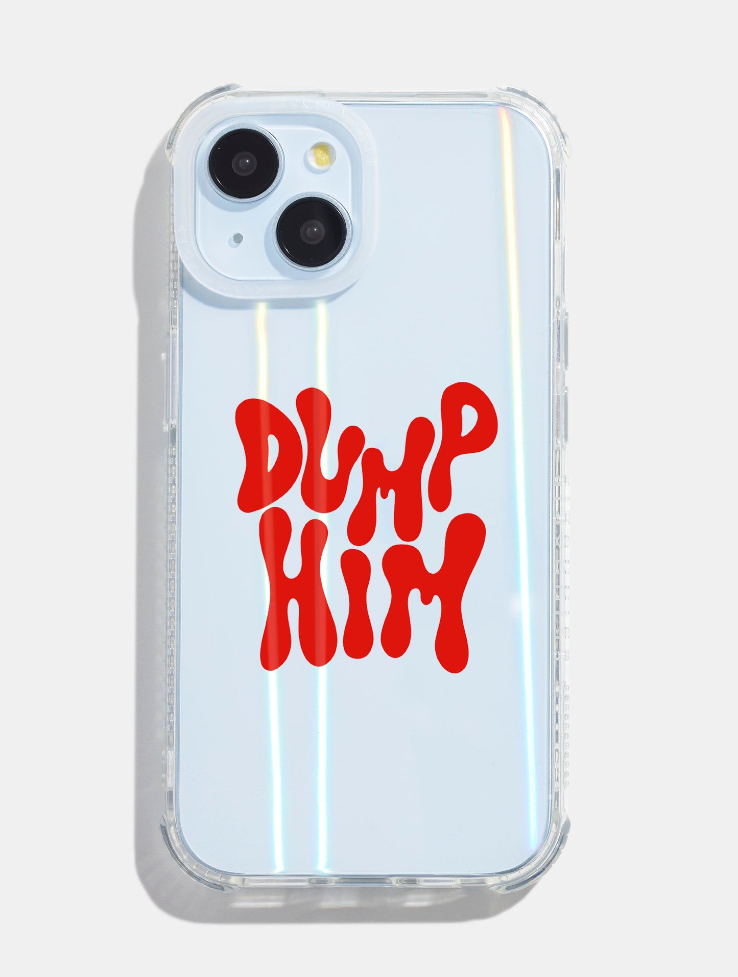 Prints by GG x Skinnydip Dump Him Holo Shock iPhone Case