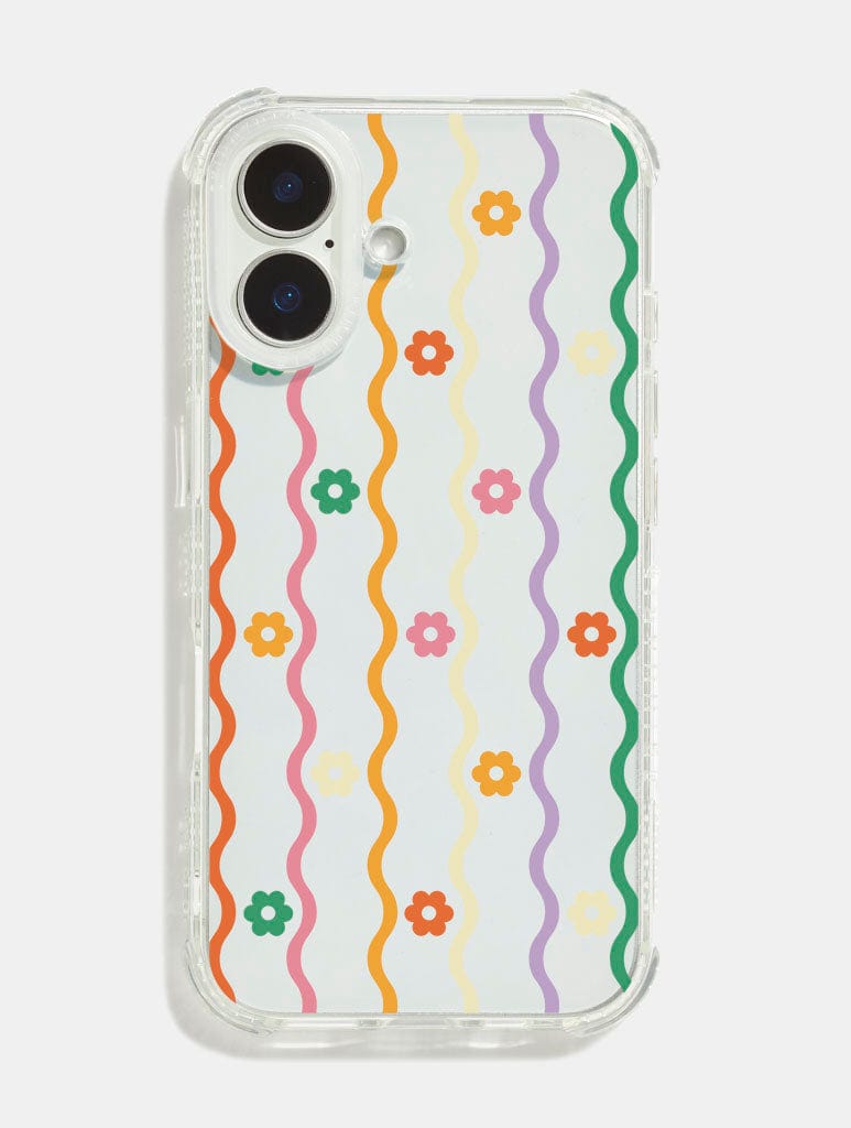 Proper Good x Skinnydip Floral Wiggle Shock iPhone Case
