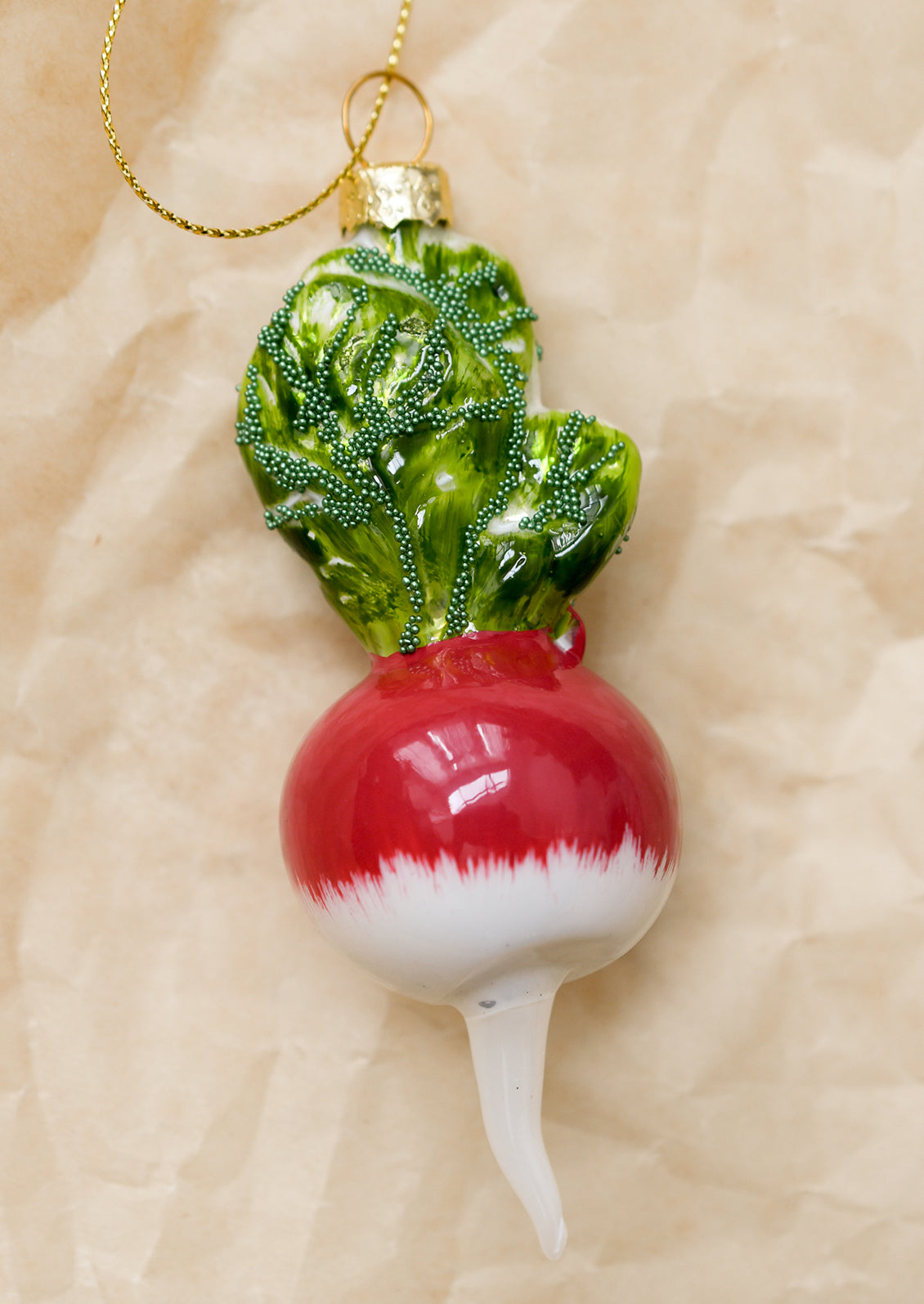 Farm Fresh Radish Ornament
