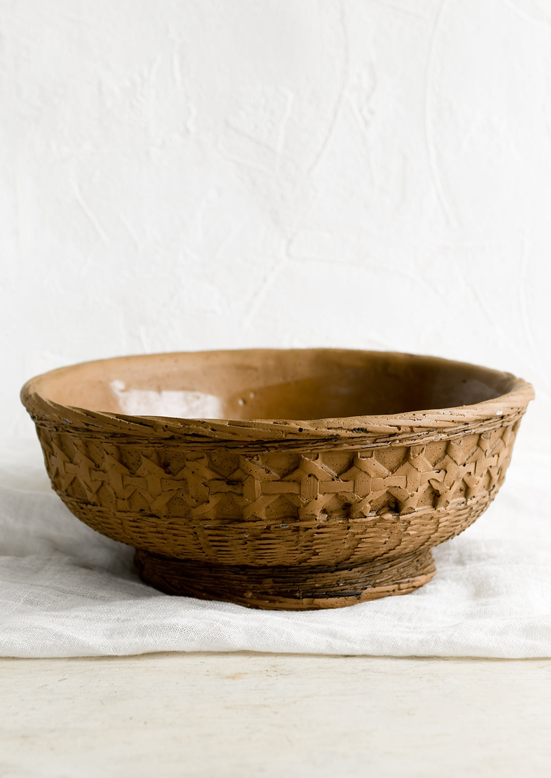 Rattan Weave Decorative Bowl