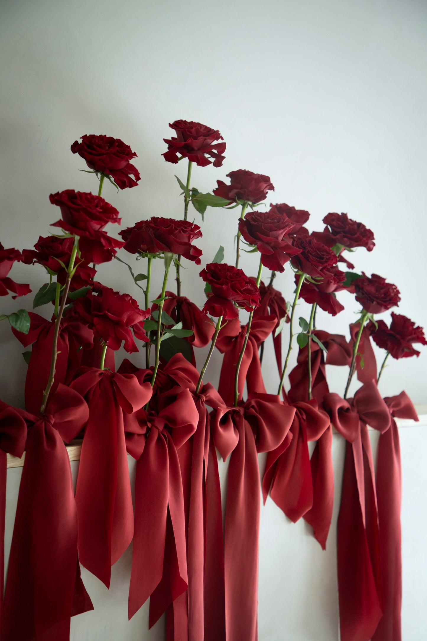 Holiday Red Silk Ribbon *read full description