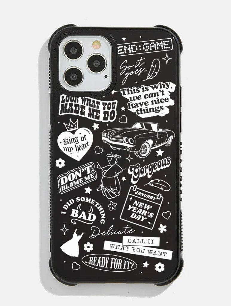 Reputation Black Shock iPhone Case