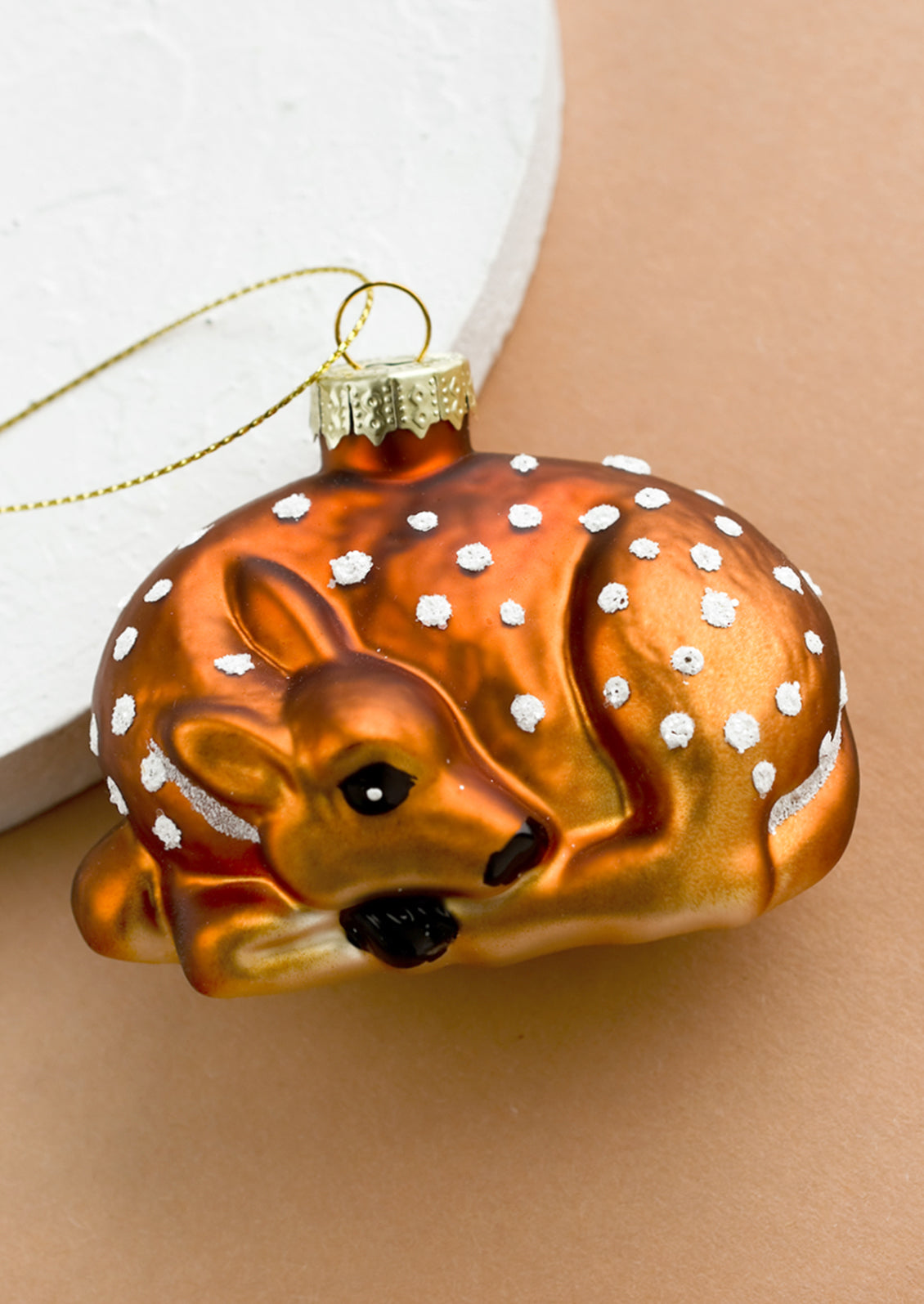 Resting Fawn Ornament