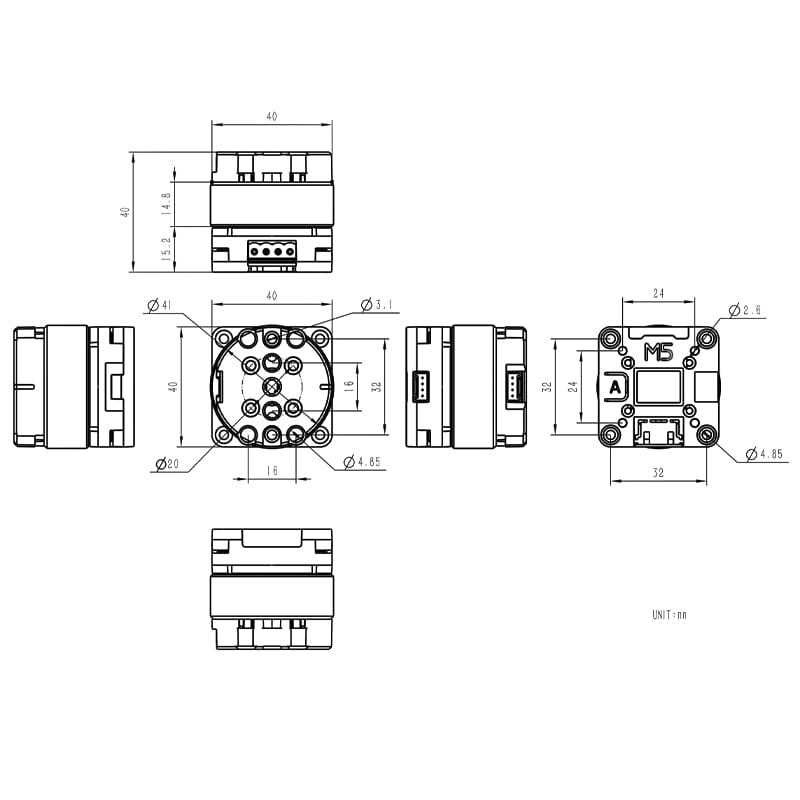 Roller485 Unit with BLDC Motor (STM32)