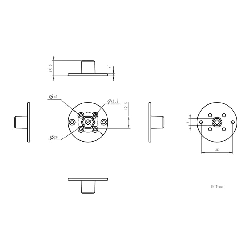 Roller485 Unit with BLDC Motor (STM32)
