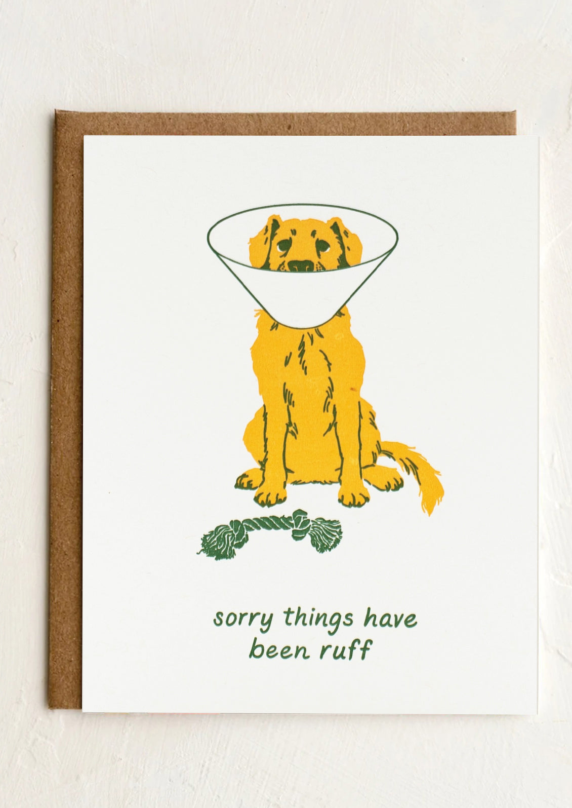 Sorry Thing Have Been Ruff Card