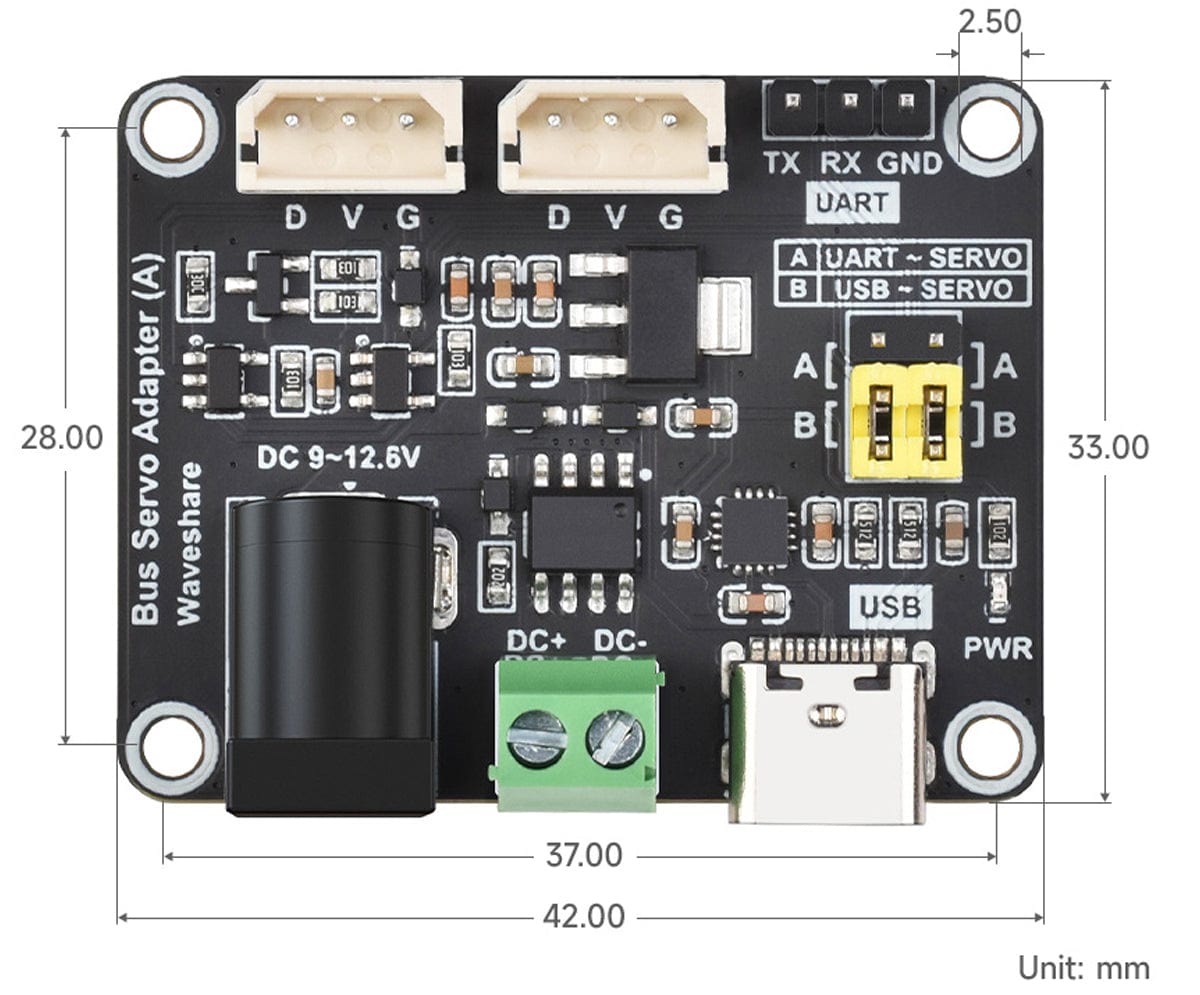 Serial Bus Servo Driver Board