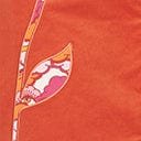 Smak Parlour Burnt Orange Psychedelic Tulip Mini Skirt