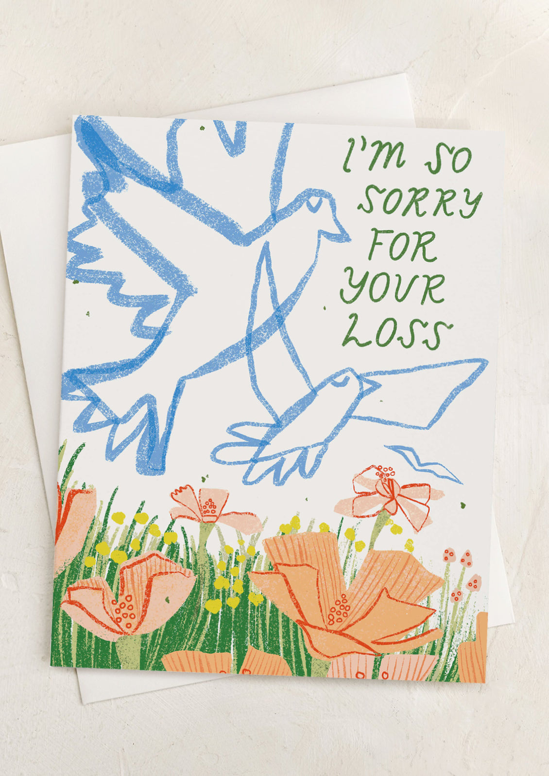 Peaceful Meadow Sympathy Card