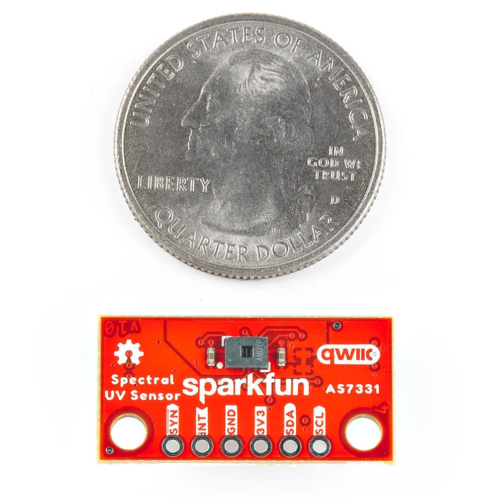 SparkFun Mini Spectral UV Sensor - AS7331 (Qwiic)