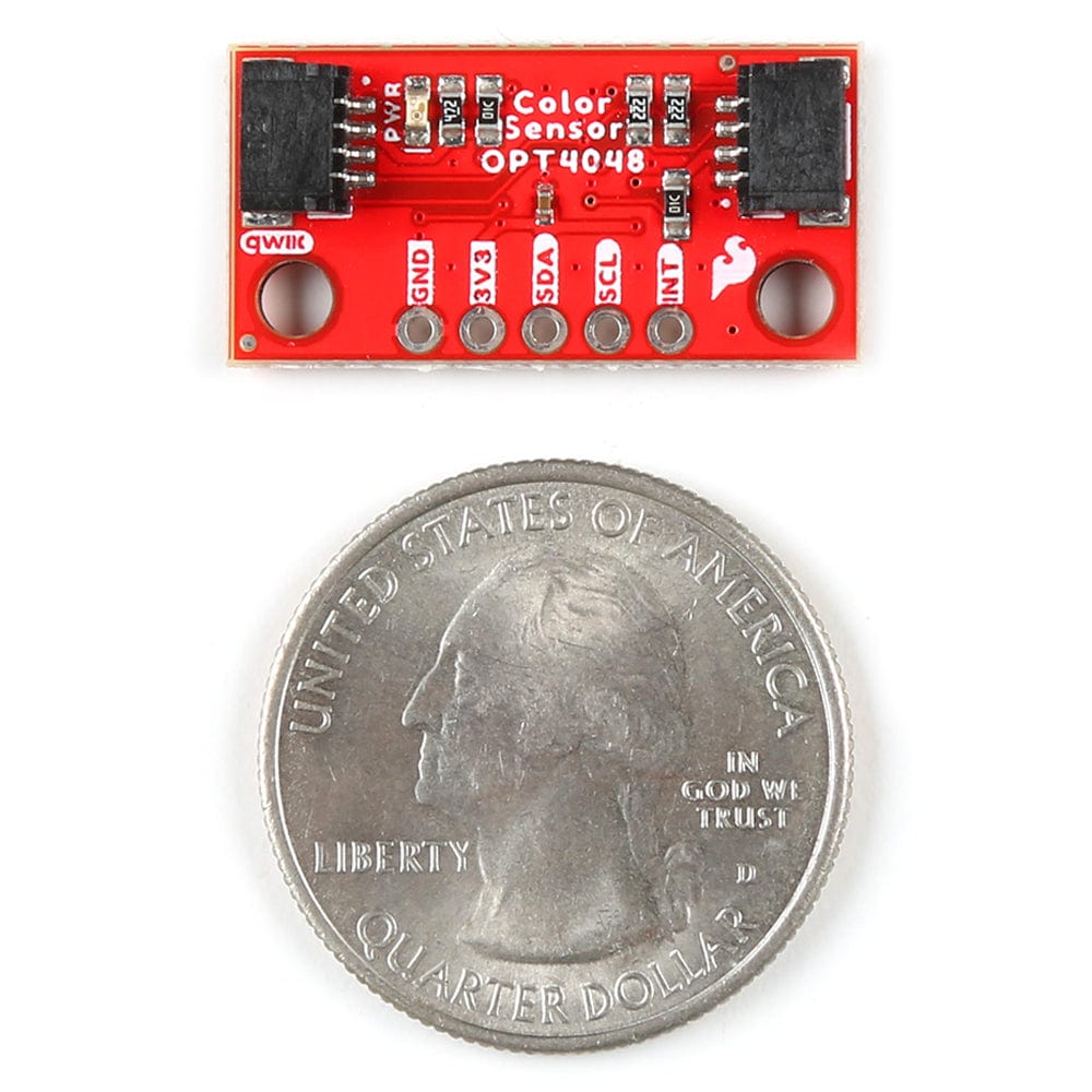 SparkFun Mini Tristimulus Color Sensor - OPT4048DTSR (Qwiic)