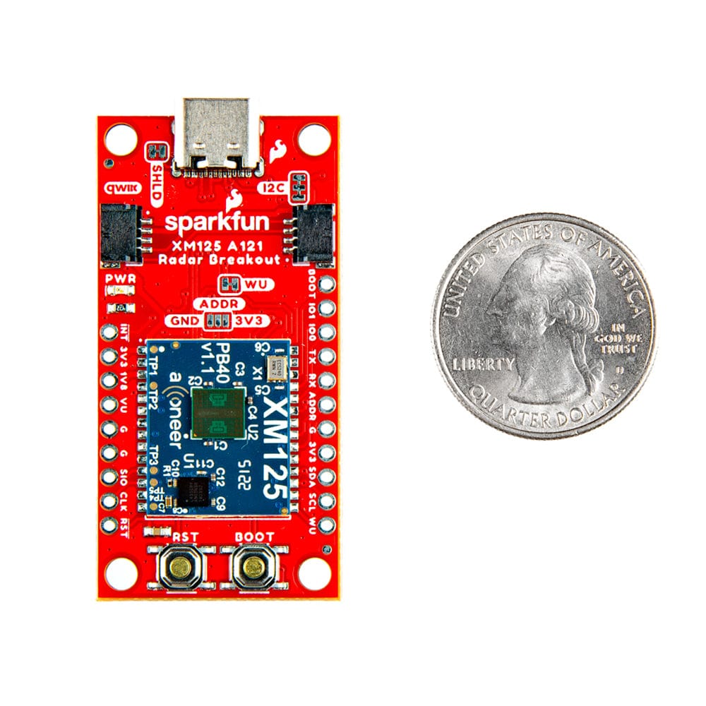 SparkFun Pulsed Coherent Radar Sensor - Acconeer XM125 (Qwiic)