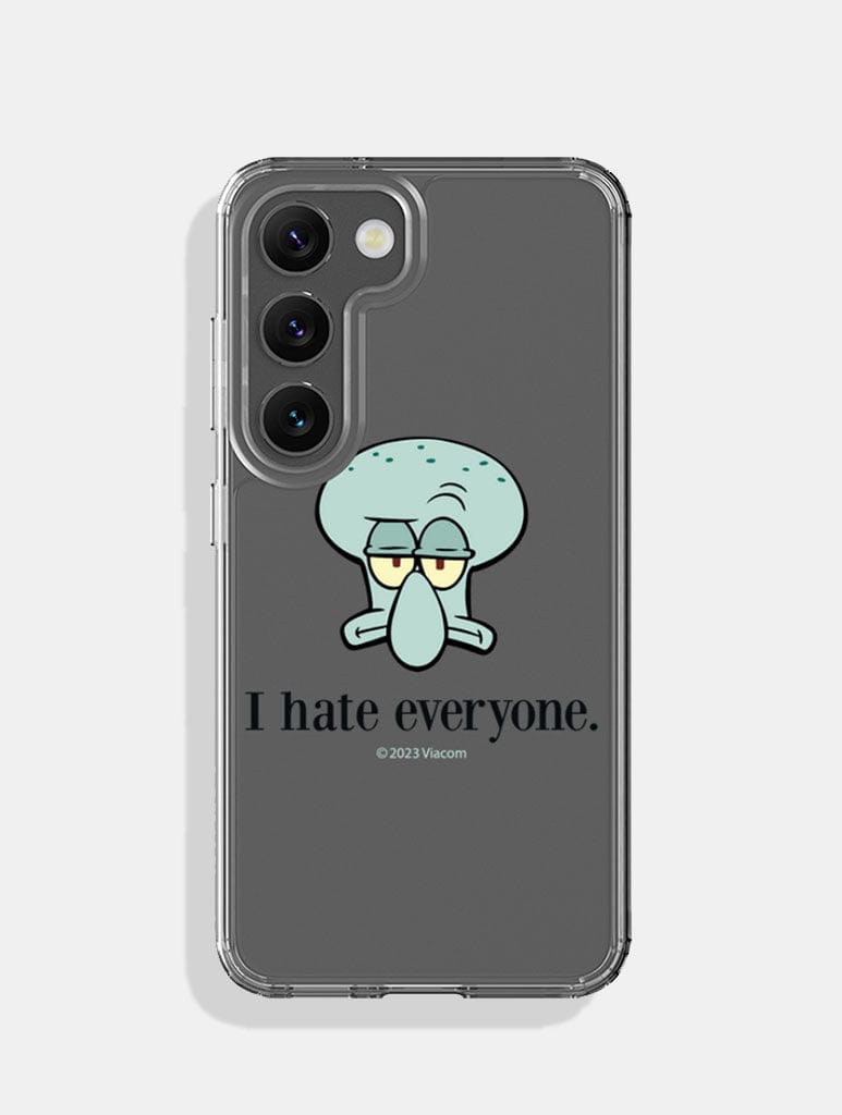 SpongeBob x Skinnydip Squidward I Hate Everyone Android Case