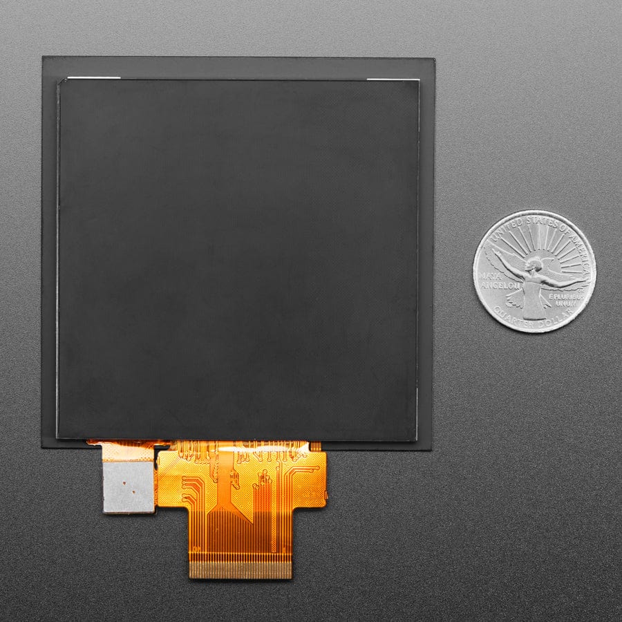 Square RGB 666 TTL TFT Display - 3.4" 480x480 with Touchscreen - TL034WVS05CT-B1477A