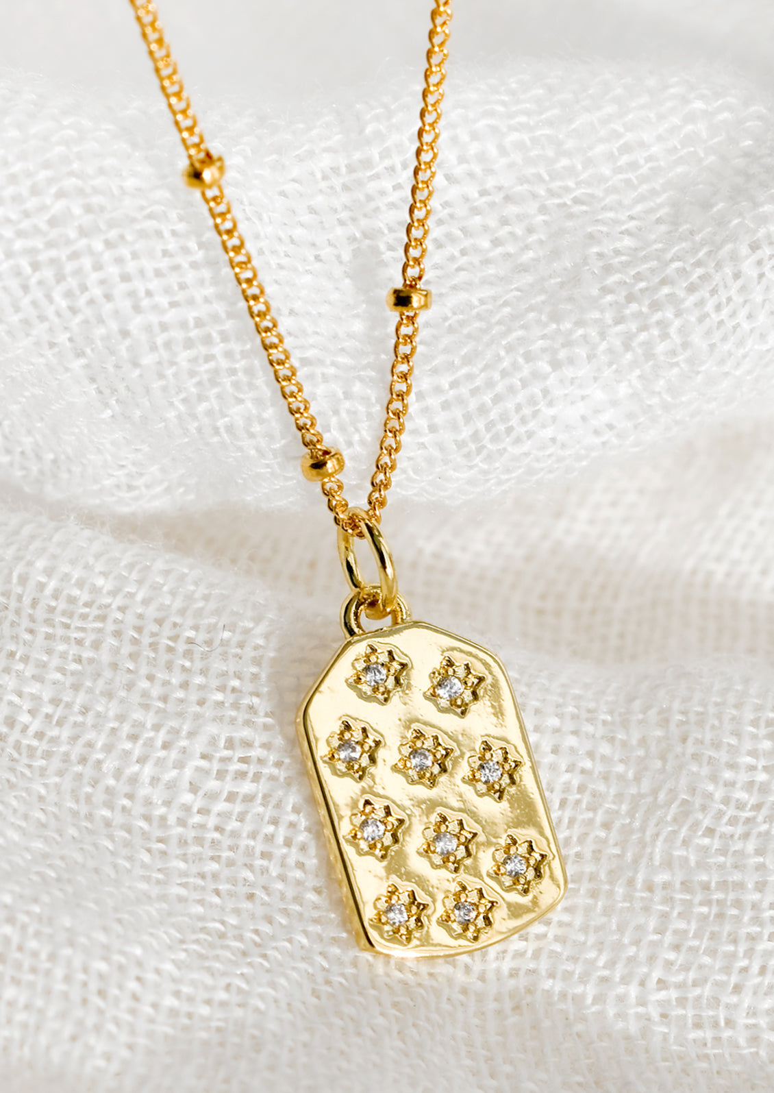 Star Tag Necklace