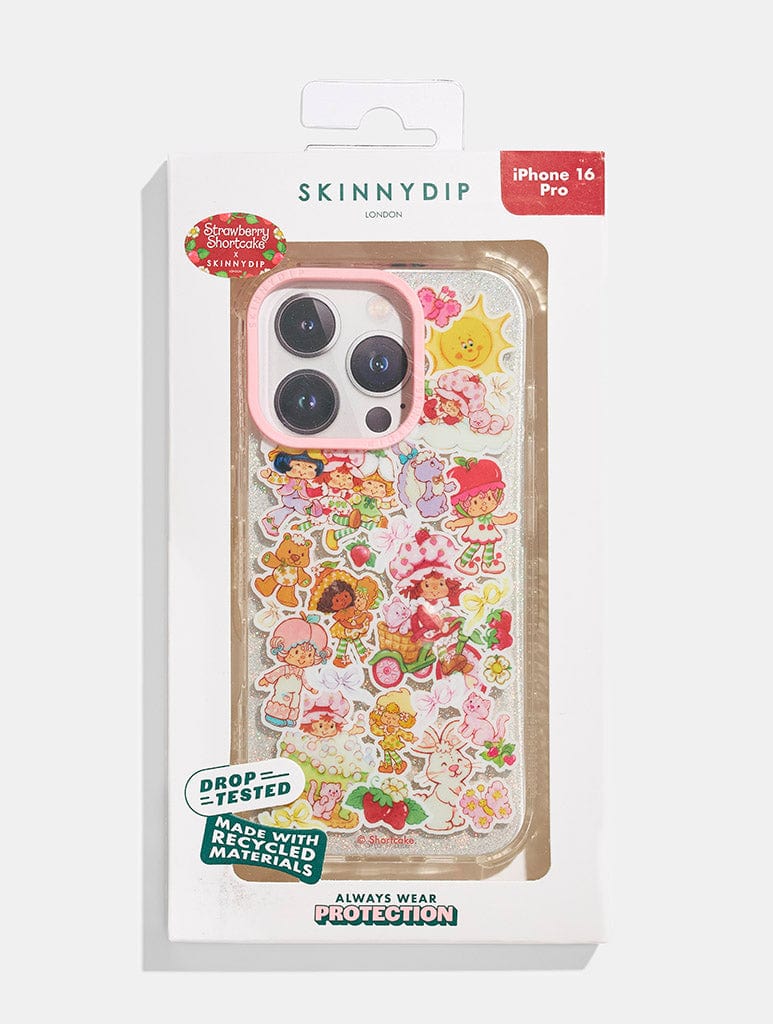 Strawberry Shortcake x Skinnydip Coquette Sticker Case
