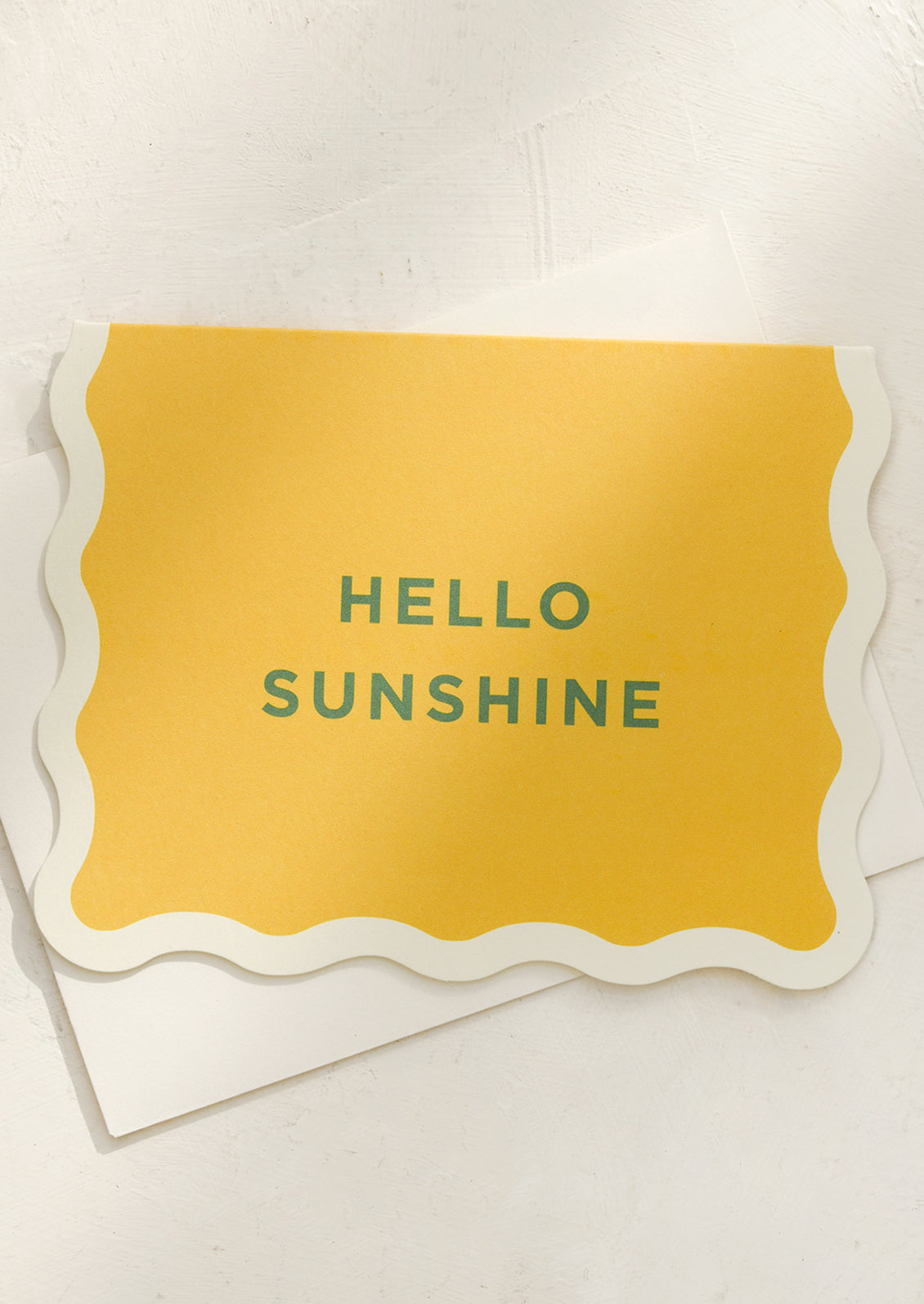 Wavy Hello Sunshine Card