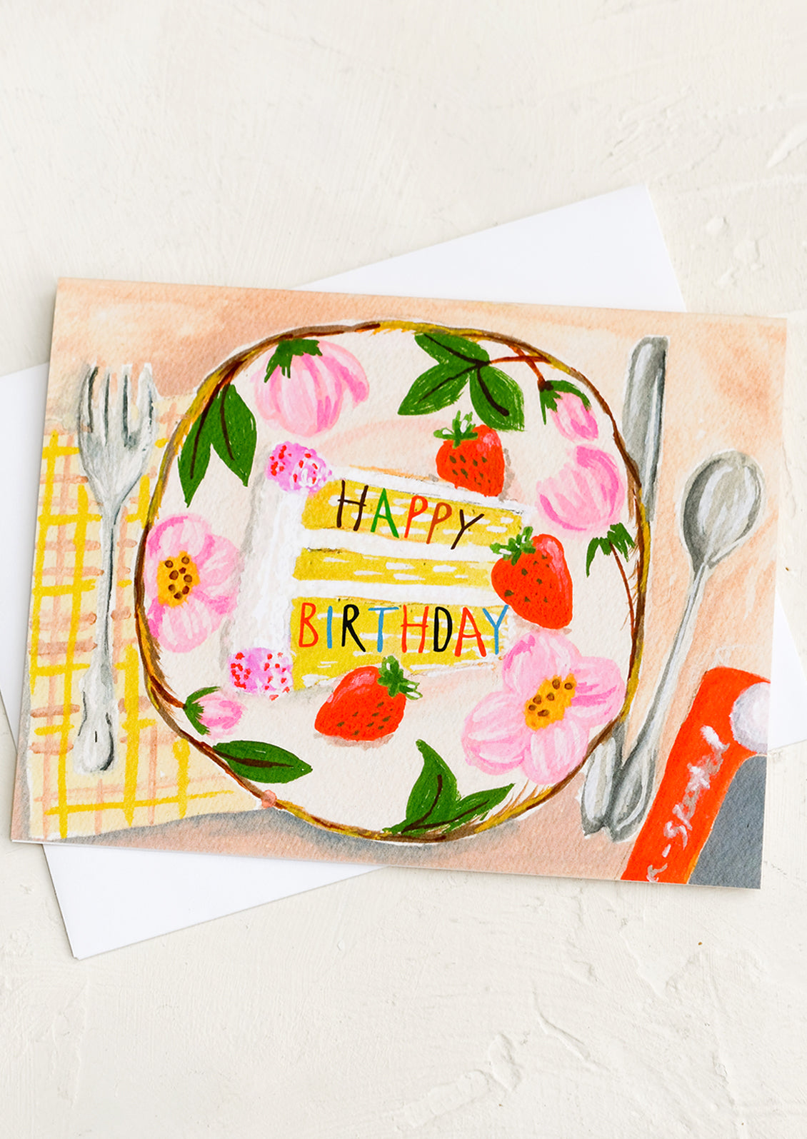 Table Setting Birthday Card