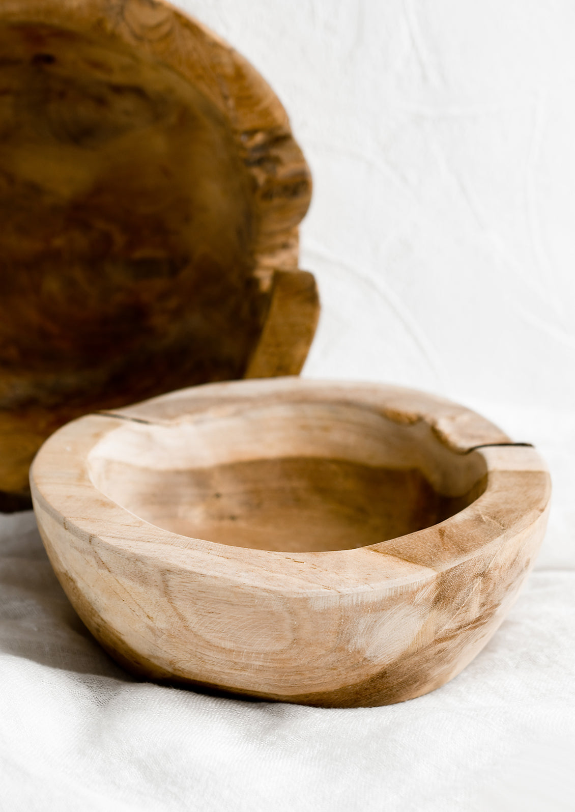 Natural Teakwood Bowl