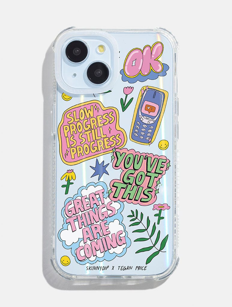 Tegan Price x Skinnydip Affirmation Shock iPhone Case