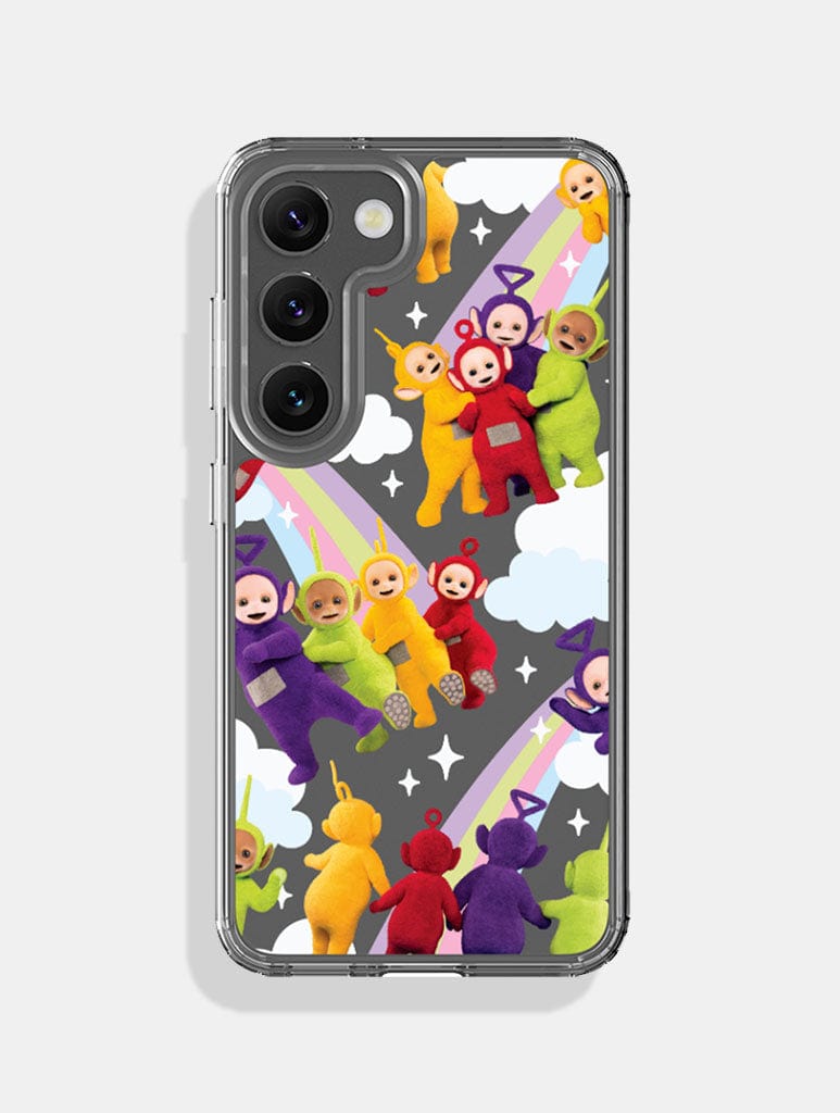 Teletubbies x Skinnydip Rainbow Clouds Android Case