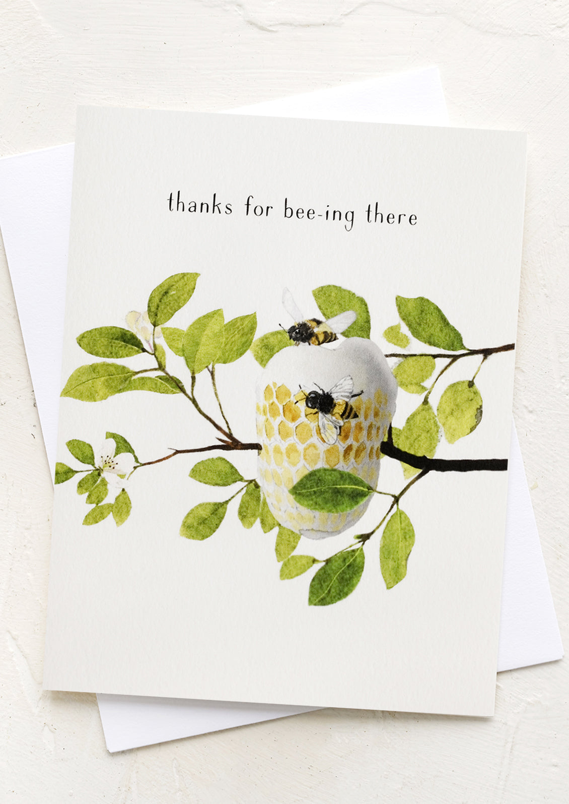 Thanks For Bee-ing There Card