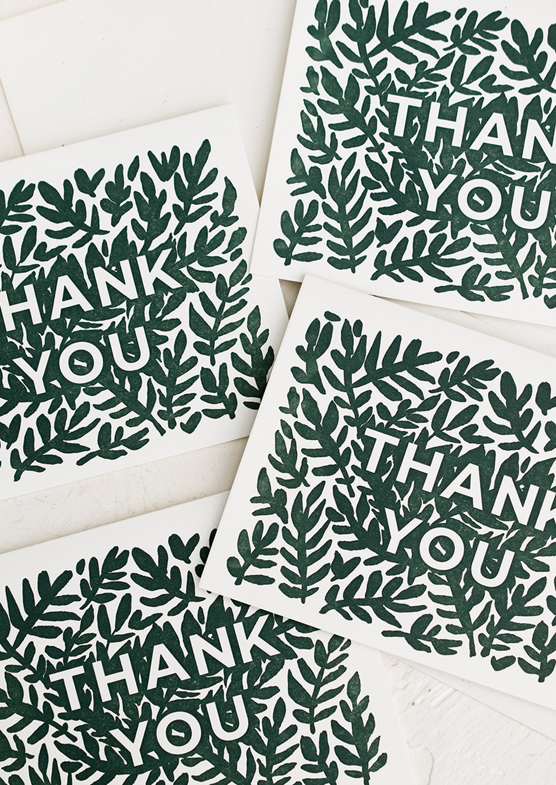 Leaves Thank You Card