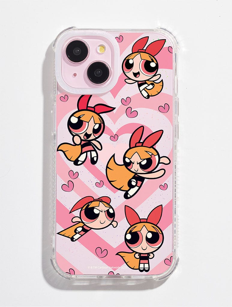 The PowerPuff Girls x Skinnydip Blossom Repeat Shock iPhone Case