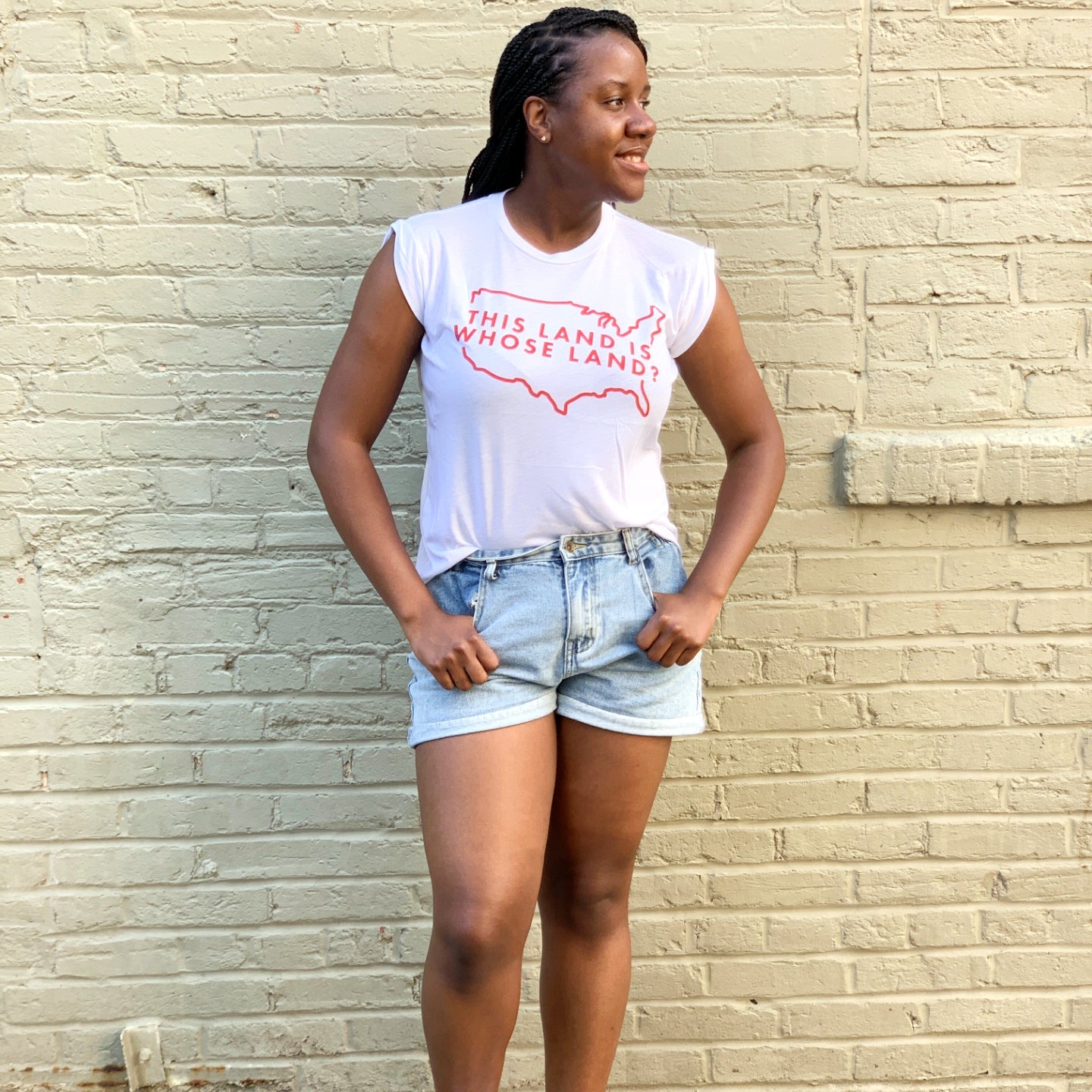 This Land Is Whose Land Flowy Tee