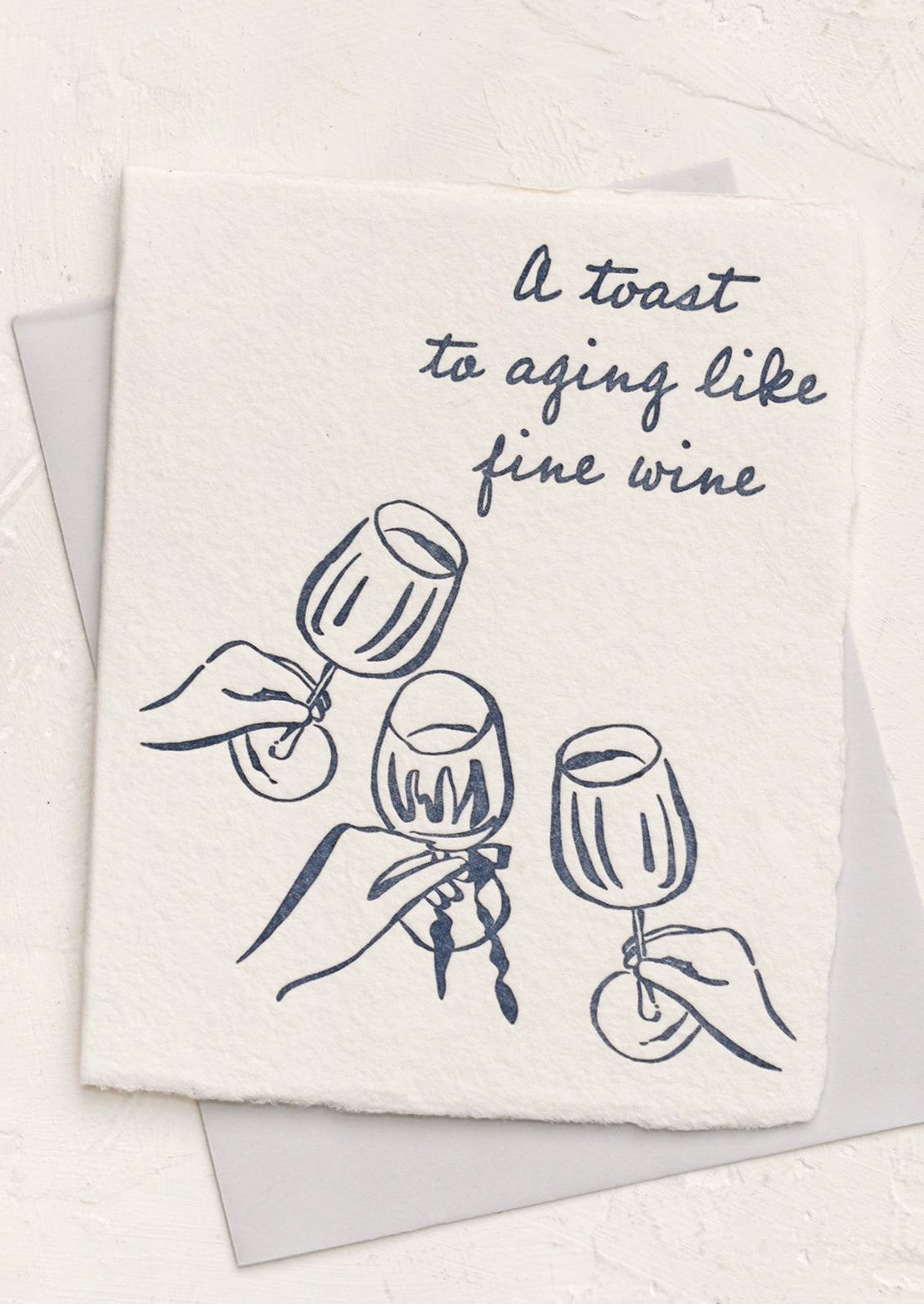Fine Wine Birthday Card
